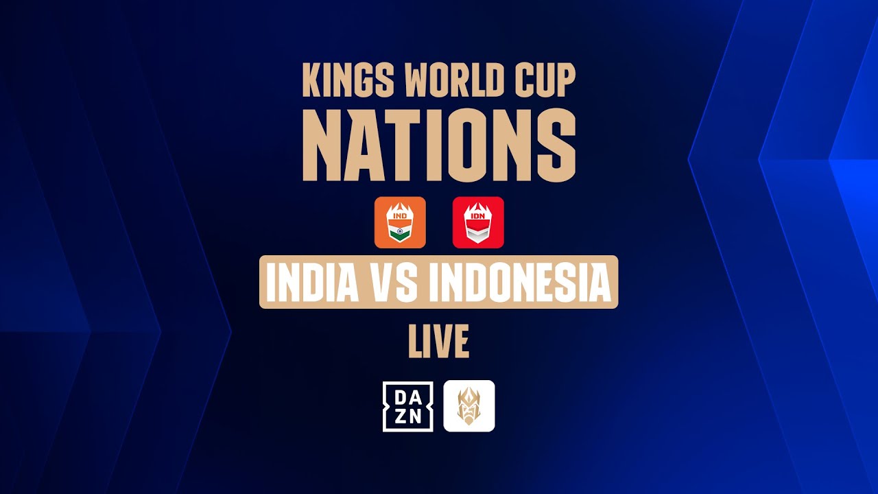 Kings World Cup Nations - India vs. Indonesia Matchday 1