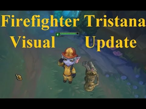 Firefighter Tristana Skin Visual Update - Tristana Visual Update Skin Preview