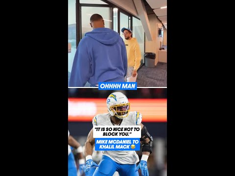 Mike McDaniel is happy to be on the same team as Khalil Mack 😭