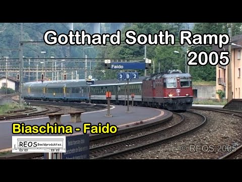 2005 [SDw] Gotthard South Ramp 4 of 7:  Summer 2005: Biaschina to Faido - Best Classic GB on YouTube