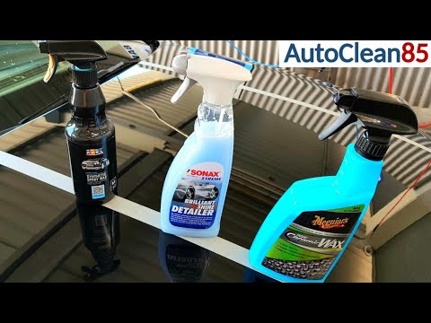 STARK! TOP 3 Sprühversiegelung im Vergleich / ADBL SSW Meguiars Ceramic Wax BRILLIANT SHINE DETAILER