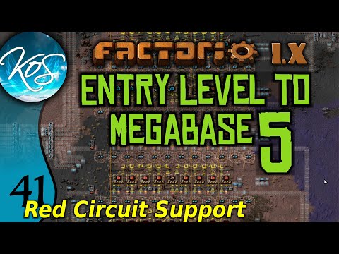 Factorio 1.X Entry Level to Megabase 5 - 41 - OUTPOSTS FOR RED CIRCUITS - Guide, Tutorial