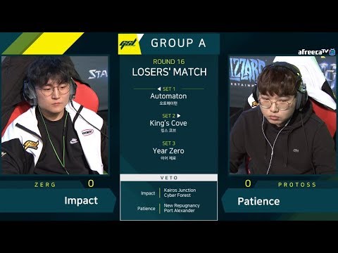 [2019 GSL S1] Ro.16 Group A Match4 Impact vs Patience