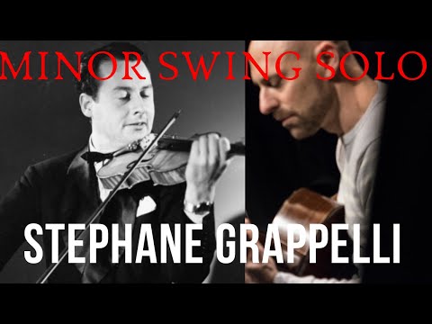 My 3 favorite licks! Stephane Grappelli solo, Minor Swing - Dario Napoli
