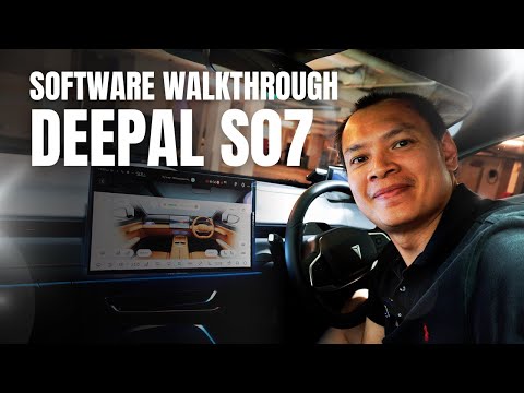 Deepal S07 - User Interface Walkthrough