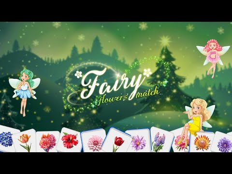 Fairy Flowers Match: Tile Game Video