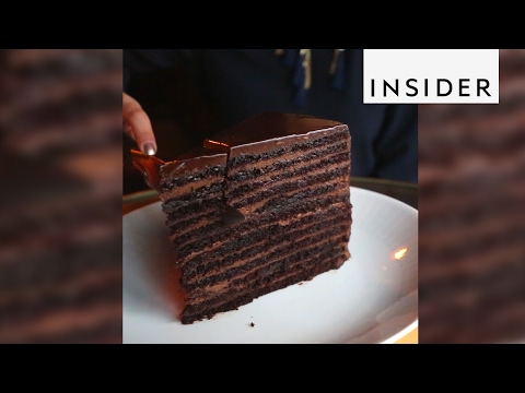 Chocolate Cake Has 24 Layers And Weighs 20 Pounds