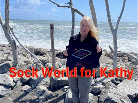 Sock World tour for Kathy