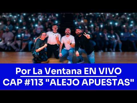 POR LA VENTANA PODCAST en VIVO (MELBOURNE I) #113 "ALEJO APUESTA"  💌