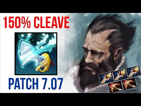 1 HIT = ULTRAKILL - Attacker 3x Divine Rapier 2x Daedalus Epic Talent +150% Cleave 7.07 | Dota 2