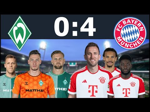 Auftaktsieg dank Kane & Co: Werder Bremen - FC Bayern (0:4) | Bundesliga