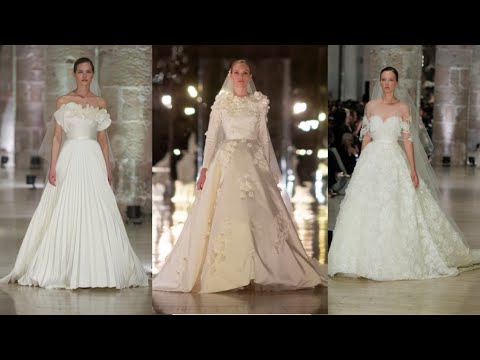 Elie Saab Bridal  2024 Collection  |  Bridal Night Fashion Show | Barcelona Bridal Fashion Week 2023