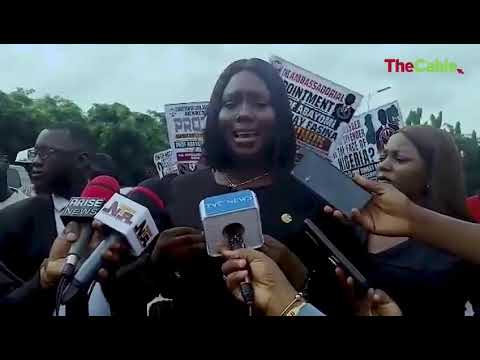 Protesters urge senate to reject VC's ambassadorial confirmation over sexual harassment allegations