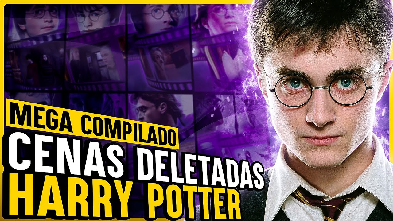 QUASE TRÊS HORAS DE CENAS DELETADAS DOS FILMES DE HARRY POTTER | Mega Compilado Magia do Cinema