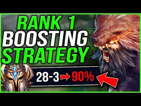 WTF? RANK 1 UDYR HAS A 90% WINRATE IN DIAMOND?! (BROKEN BOOSTING STRAT) -  League of Legends