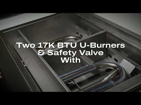 Coyote 30 Inch Built-In Flat Top Grill Video