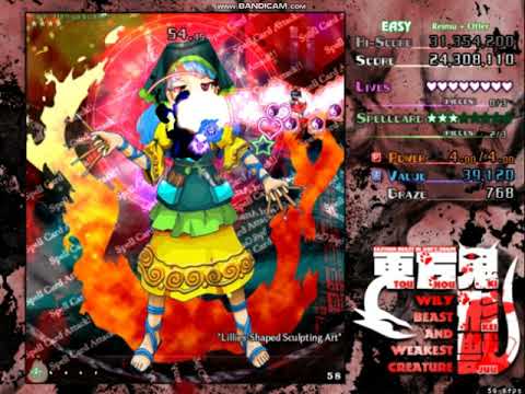 Touhou 17 Bravimem Stage 6 Easy mode ReimuAll