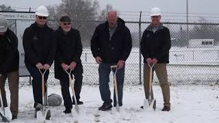 Rochester Groundbreaking on new Weight Room
