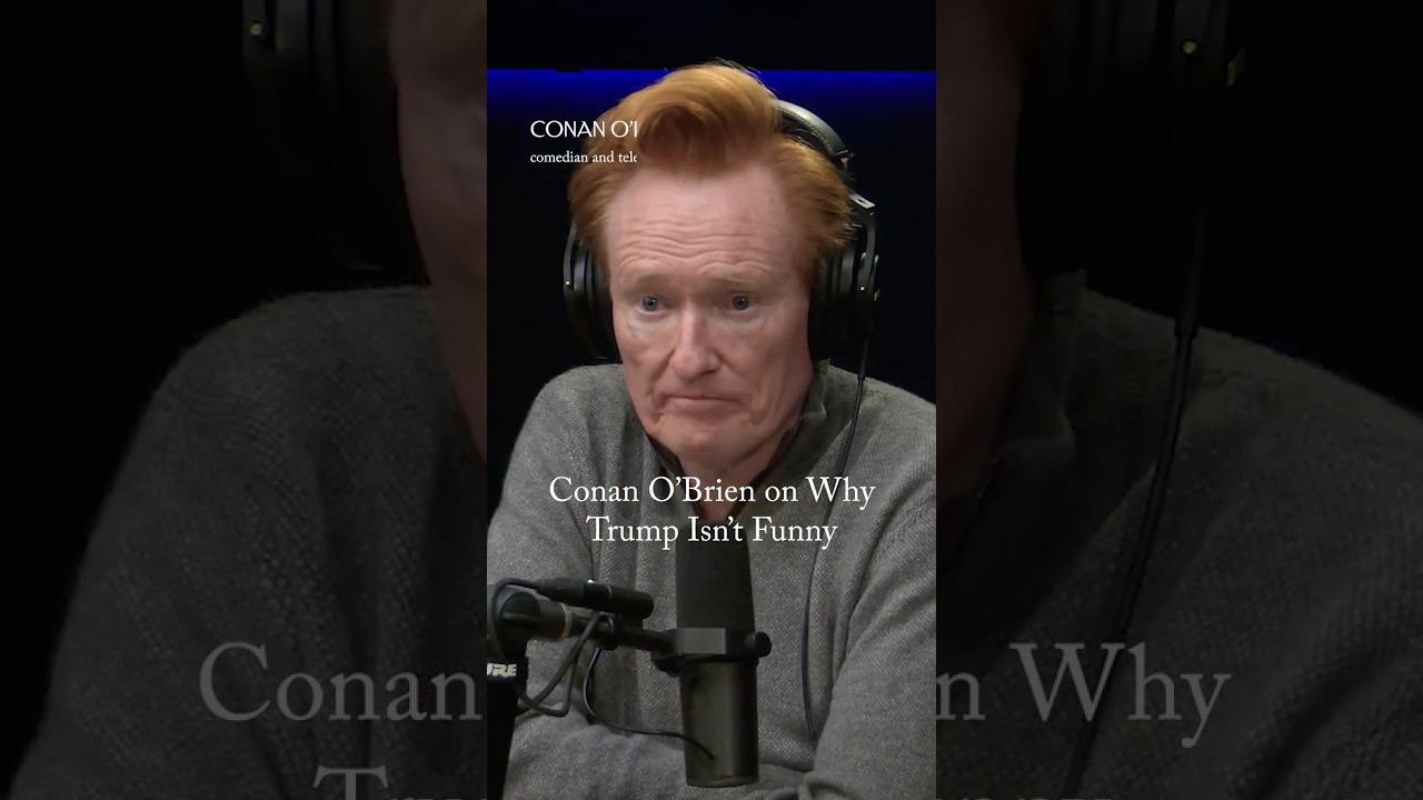 Conan O’Brien on Why Trump Isn’t Funny
