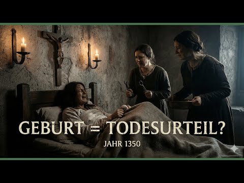 Eine Geburt im Jahr 1350: Warum es für Frauen oft ein Todesurteil war (Die unzensierte Wahrheit)