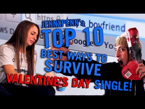 ジェンクスペンのバレンタインデーのシングルを乗り切るためのベスト10 (Jennxpenn's Top 10 Best Ways to Survive Valentine's Day Single)