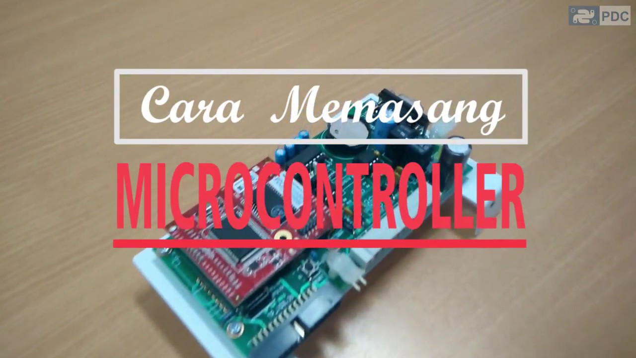 Cara Memasang Microcontroller ke Module Embedded Tiket Printer SPBU