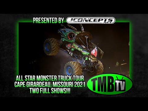 TMB TV Monster Trucks - Cape Girardeau MO 2021 TWO FULL SHOWS!