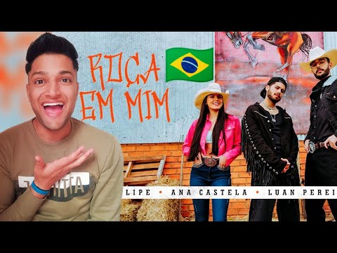 REAÇÃO Zé Felipe, @anacastelaoficial e @LuanPereiraLP - Roça Em Mim (Videoclipe Oficial) reaction
