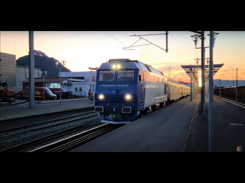LDE-GM CFR Călători (8K) cu trenul IRN-1838 turat ca la carte & full throttle Timișoara Nord-Iași