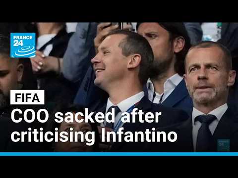 Kevin Lamour sacked from FIFA after publicly criticising Infantino's plan