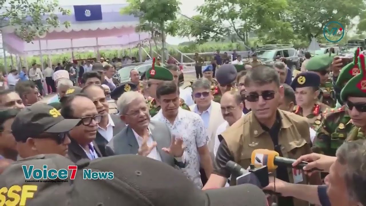 President Mirza Fakhrul Islam Alamgir laid the foundation stone of Thakurgaon University