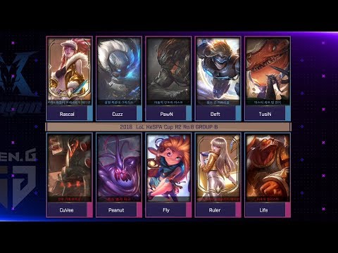 [2018 LoL KeSPA Cup] KING-ZONE vs Gen.G - 2Round Ro8 Group B Game 2