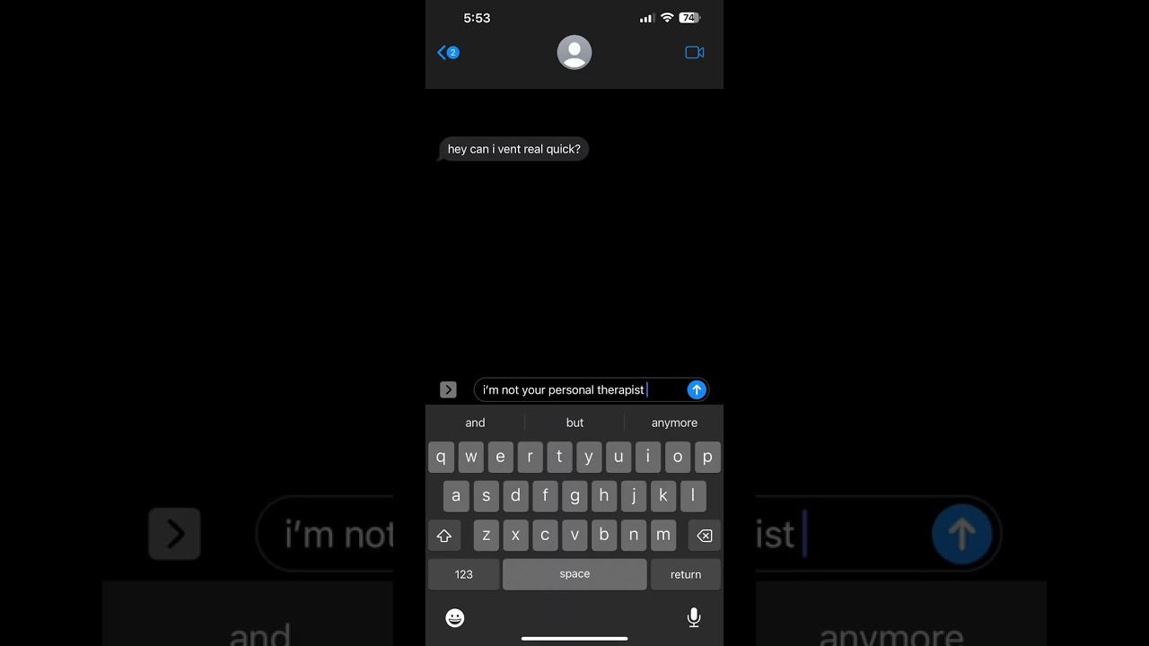 pov: you’re the therapist friend || #relatable #sad #text #theneighbourhood #music