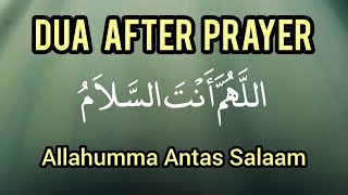 Download lagu Allahumma antas salam | Dua after Salah | Islamic education video mp3
