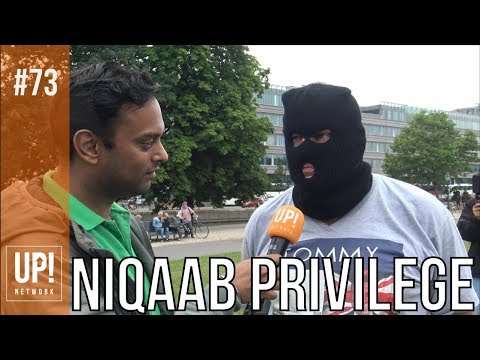 Bivakmuts aangehouden tijdens Niqaabdemo!