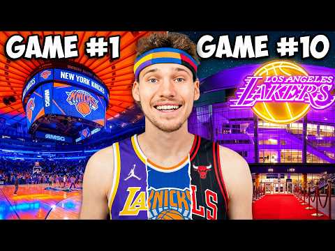 Going To 10 NBA Games In 100 Hours