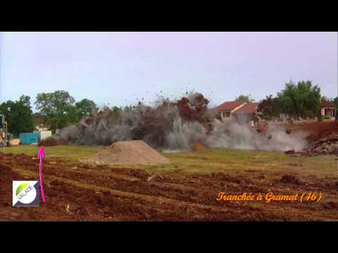 Minage de tranchée -Minage de précision-détonateurs à micro retard-Tir de mine-Tir à l'explosif