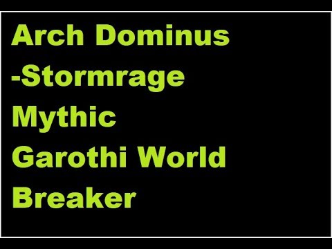 Arch Dominus Mythic Garothi World Breaker