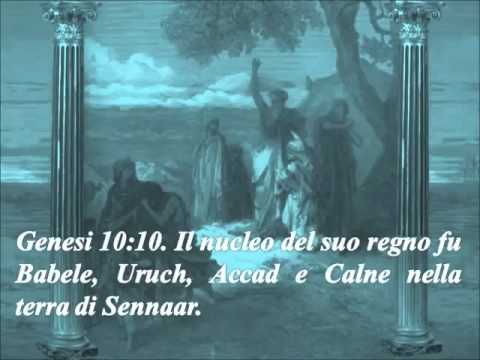 LA SACRA BIBBIA - GENESI CAP.  10