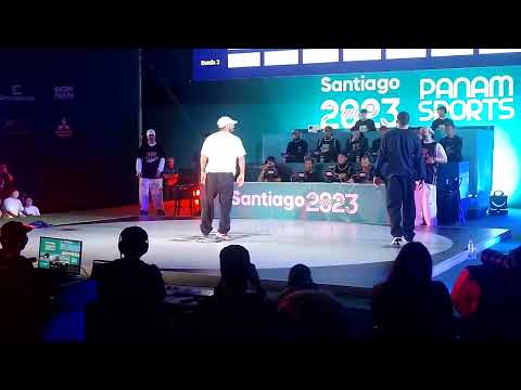 bboy gravity Usa vs bboy matita Chile . juegos panamericanos 2023