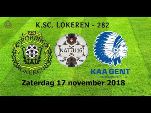 Nat. Elite U16 - Sporting Lokeren - KAA Gent