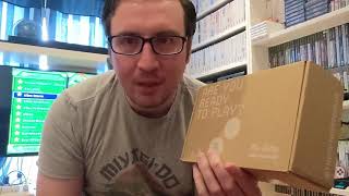 Unboxing my first Mystery Box of retro games from theretro.co.uk (March 2021)