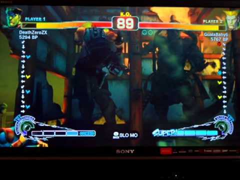 SSF4 Ranked Match DeathZeroZX(BI)vsGualaBaby6(GU)