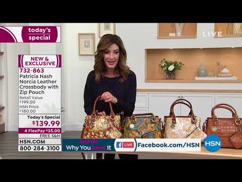 HSN | Patricia Nash Handbags & Accessories 01.23.2021 - 01 AM