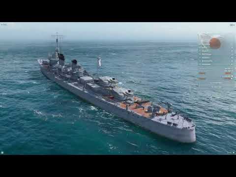 World Of Warships IJN Yugumo Class Tier IX Destroyer 360 View RTX 4090 OC I9-14900KS