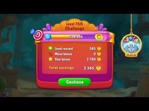 @Fishdom Win Strikes Level 7511 - Special Level 7515 Challenge
