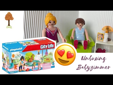Unboxing Babyzimmer 70862 🍼😍✨- Playmobil Familie Linde