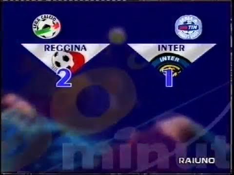 2000-01 (1a - 01-10-2000) Reggina-INTER 2-1 [Recoba,Possanzini,Marazzina] Servizio 90°Minuto Rai1