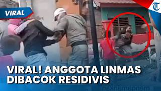 NGERI! Anggota Linmas Dibacok Residivis Jelang Buka Puasa di Jatinangor , Korban Alami 19 Luka Jahit