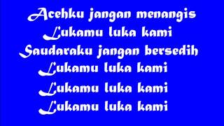 Download lagu Punk rock Acehku Jangan Menangis Lirik mp3